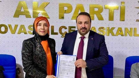 Dilovası’nda ilk kadın aday, müracaat etti