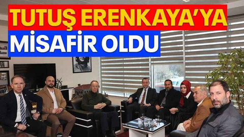 Tutuş Erenkaya’ya misafir oldu