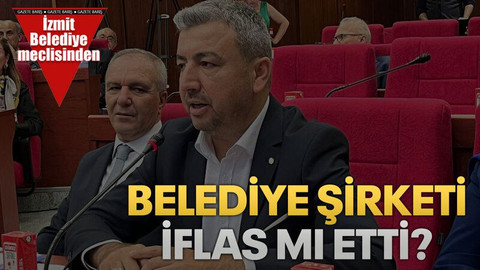 Belediye şirketi iflas mı etti?