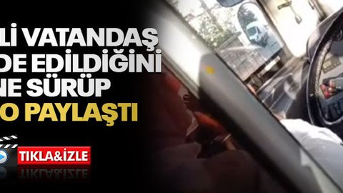 Engelli vatandaş “rencide edildim” dedi, video paylaştı