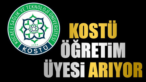KOSTÜ öğretim üyesi arıyor