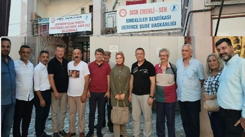 DİSK Emekli-Sen Derince yeni yerinde