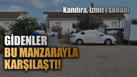 Kandıra, İzmit’i solladı.. Gidenler bu manzarayla karşılaştı!