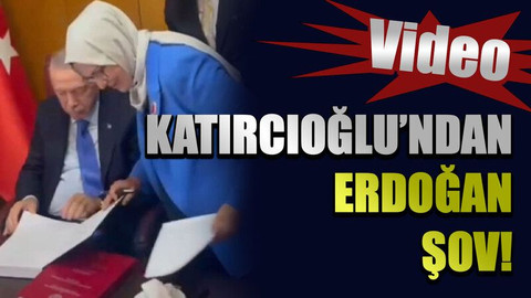 Katırcıoğlu’ndan Erdoğan şov