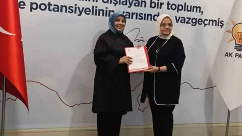 AKP Darıca'da kadın başkan değişti