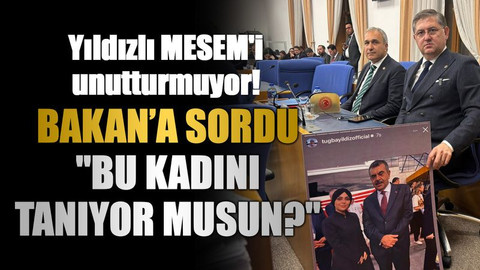 Yıldızlı MESEM'i unutturmuyor! Bakan’a sordu "Bu kadını tanıyor musun?"