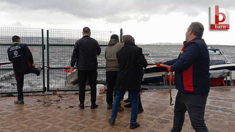Kocaeli’ye kış fena geldi! Tekneler battı