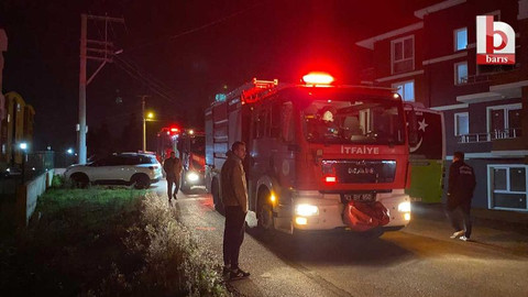 Kocaeli’de yangın ihbarı üzerine harekete geçen ekipler, boş ev buldu!