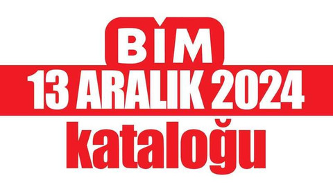 BİM’de indirim yağmuru- BİM 13 Aralık 2024 Kataloğu Aktüel Ürünler