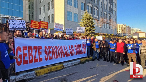 Polisten Polonez işçilere sert müdahale