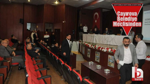 Çayırova Meclisi'nde şok: Muhalefet salonu terk etti!