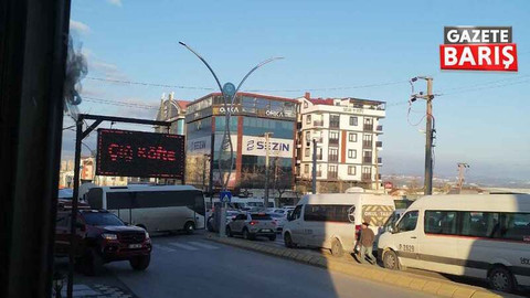 SEDAŞ yüzünden trafik keşmekeş oldu