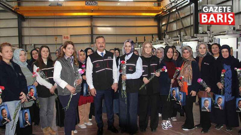 Yavuz Ağıralioğlu Gebze'deki kadınların gününü kutladı