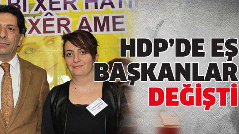 HDP’de eş başkanlar değişti