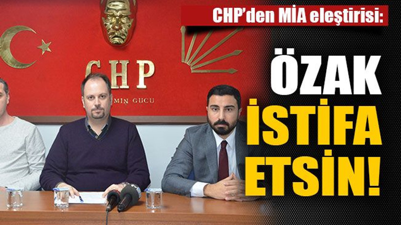 Özak istifa etsin!