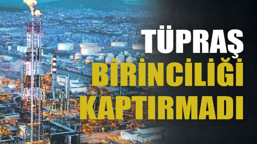 TÜPRAŞ birinciliği kaptırmadı