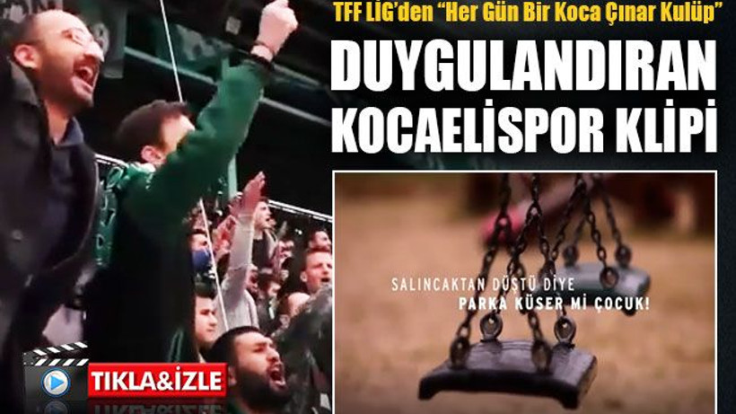 Duygulandıran Kocaelispor klipi