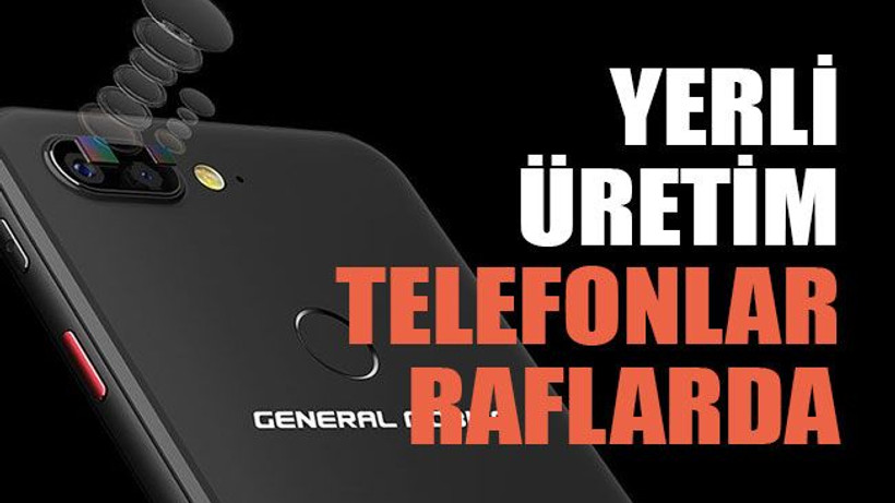 Yerli üretim telefonlar raflarda