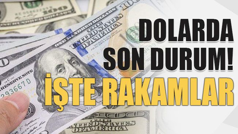 Dolarda son durum! işte rakamlar
