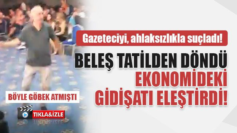 Dedeoğlu, beleş tatilden döndü, ekonomideki gidişatı eleştirdi!
