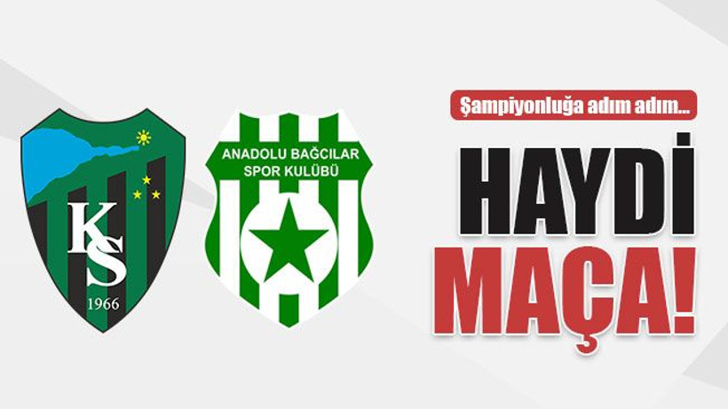 Kocaelispor'un maçı var! Haydi maça!