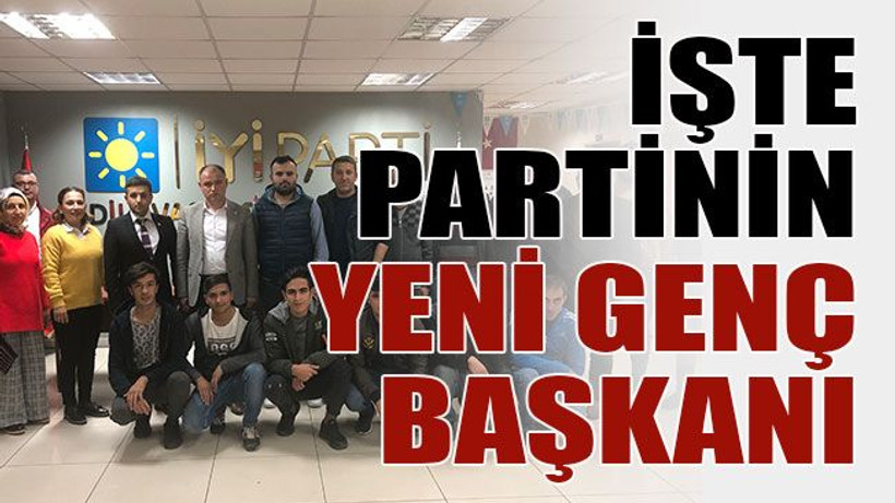 İşte partinin yeni genç başkanı