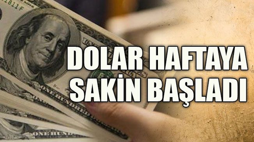 Dolar haftaya sakin başladı