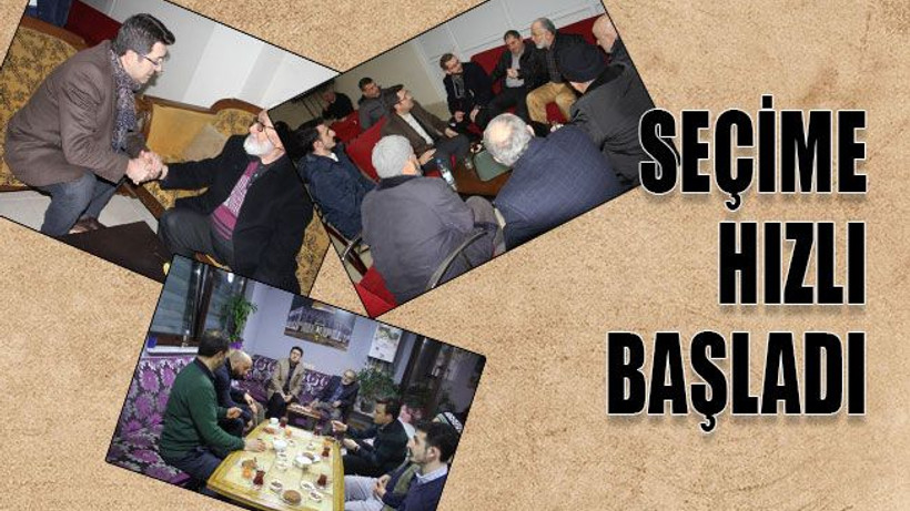 Seçime hızlı başladı