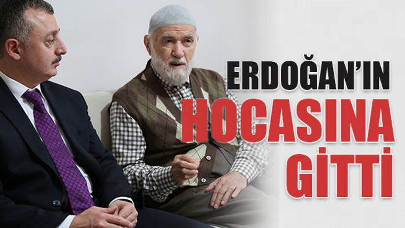 Erdoğan’ın hocasına gitti