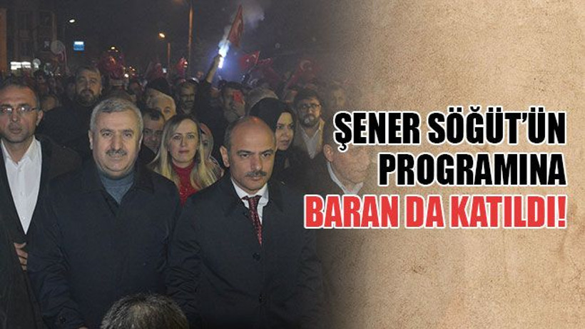 Şener Söğüt’ün programına Baran da katıldı!