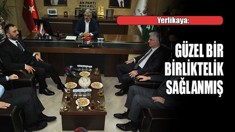 Yerlikaya: Güzel bir birliktelik sağlanmış