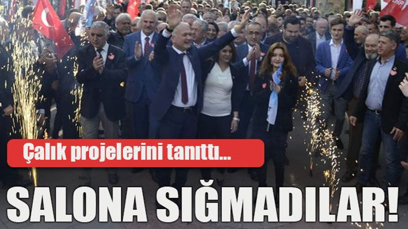 Çalık projelerini tanıttı… Salona sığmadılar!
