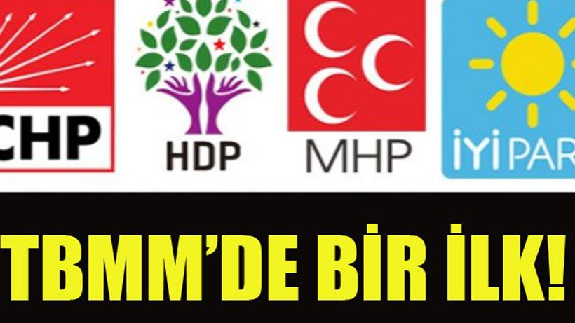 TBMM’de bir ilk! Bu kez birleştiler
