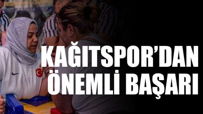 Kağıtspor’dan önemli başarı