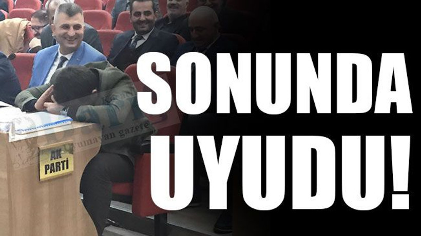 Sonunda uyudu!