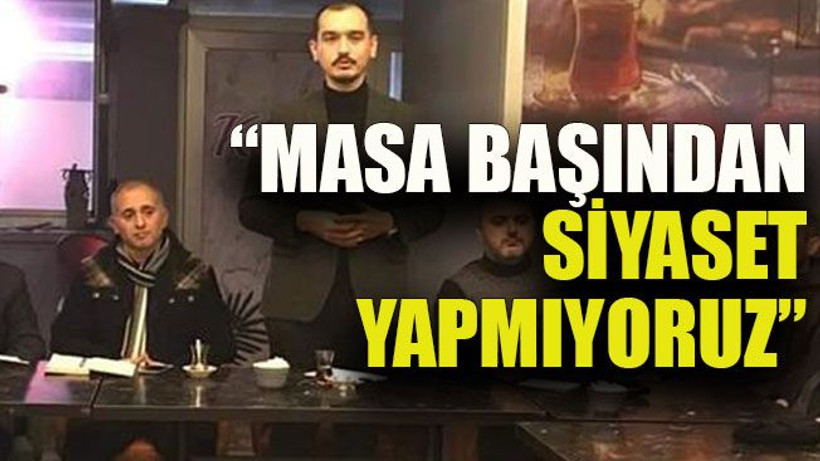 Ali Güney: “Masa başından siyaset yapmıyoruz”