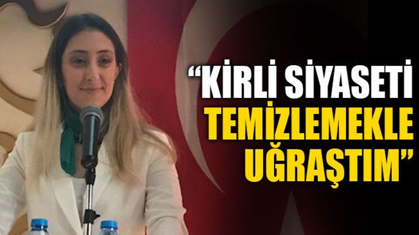 Aday Haczeyni: Kirli siyaseti temizlemekle uğraştım