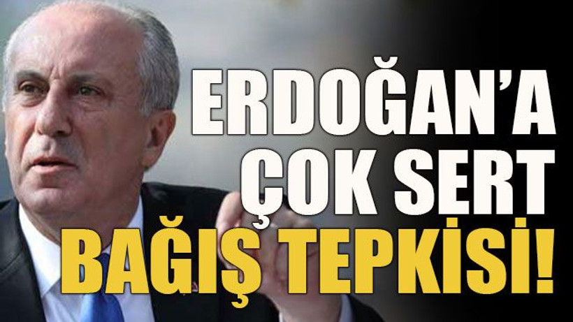Erdoğan’a çok sert bağış tepkisi!