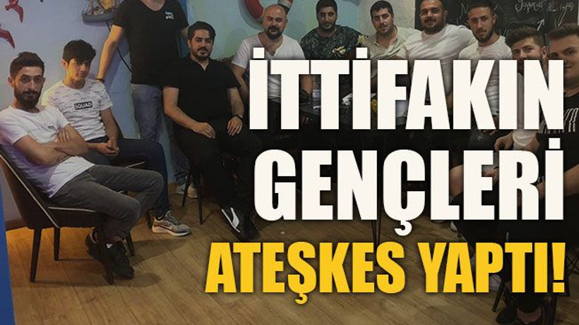 İttifakın gençleri ateşkes yaptı!