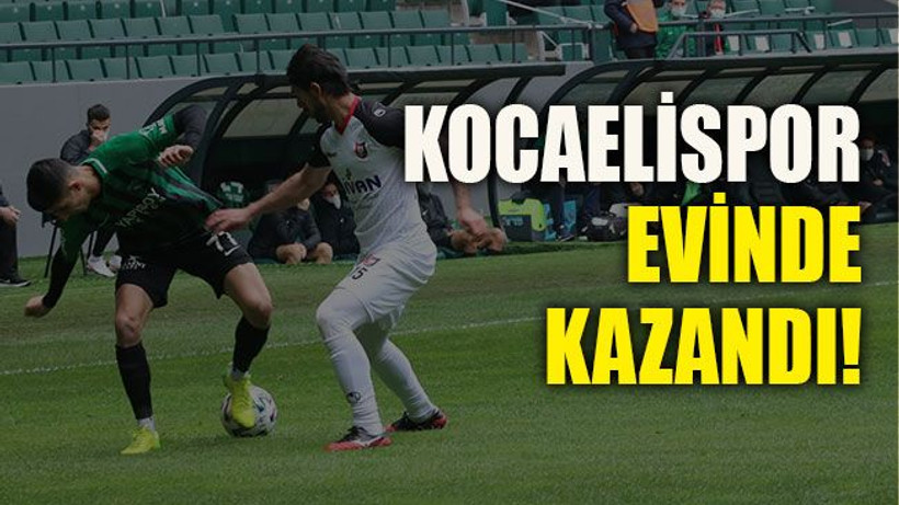 Kocaelispor evinde kazandı!