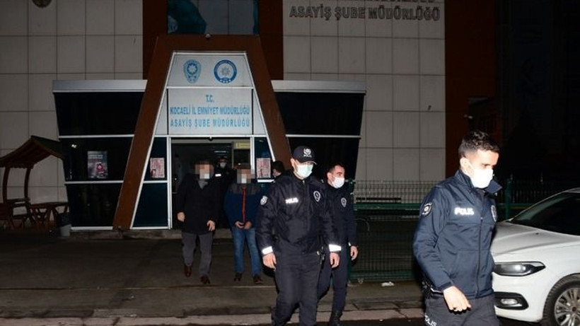 Kocaeli’de şafak operasyonu: Çok sayıda gözaltı