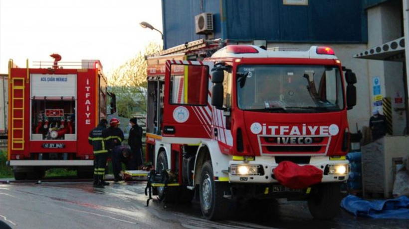 Fabrika fırınının patlaması paniğe sebep oldu
