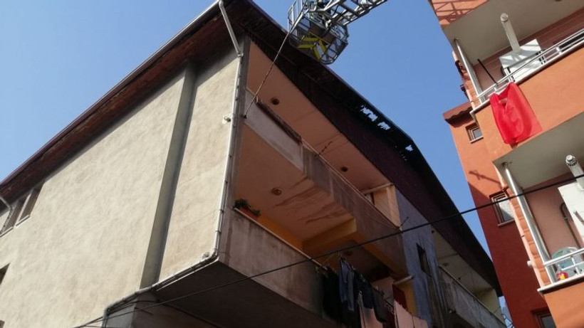 Komşunun dikkati felaketi önledi