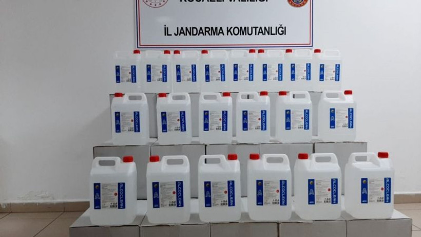700 litre sahte alkol ele geçirildi