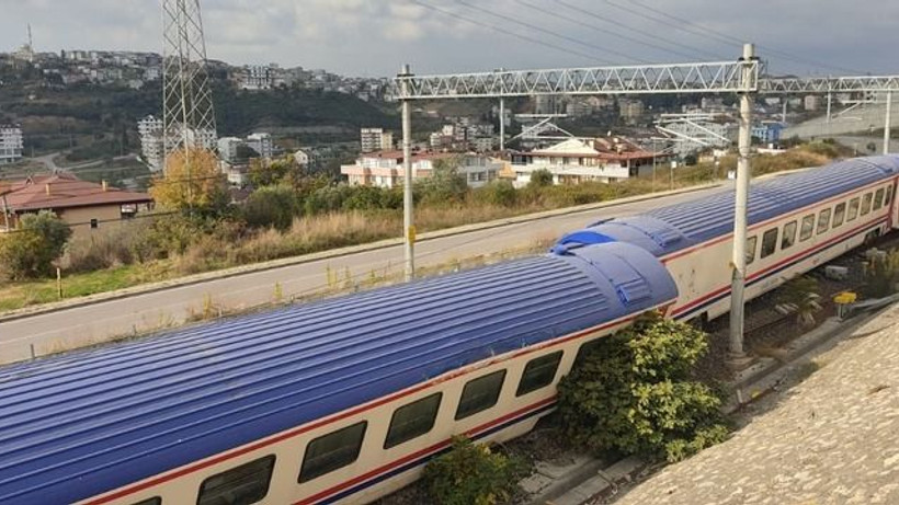 Kocaeli’de tren kazası!
