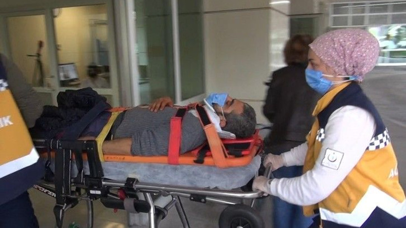 İşçi 5 metre yüksekten düştü!