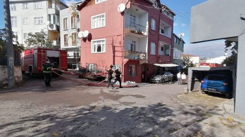 İzolasyon çalışması sırasında yangın çıktı