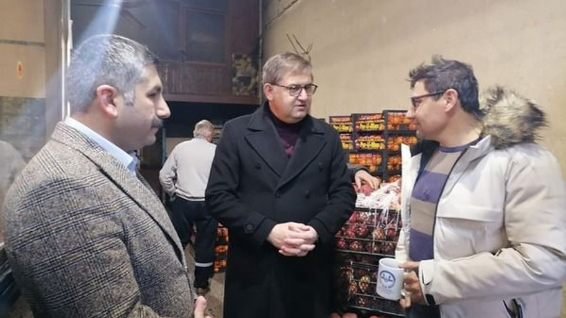 CHP’liler güne işçilerle başladı