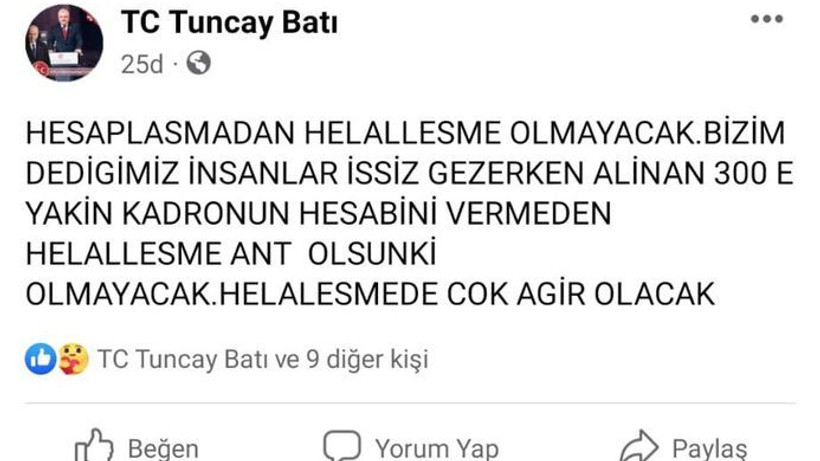 MHP’de kadro kavgası! “Hakkımı helal etmiyorum”