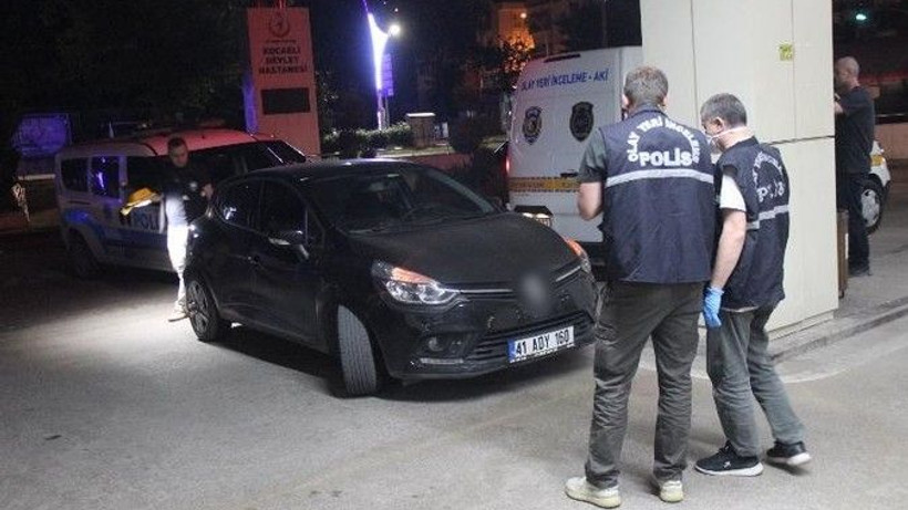 Otomobilinin içinde vuruldu KENDİ İMKANLARIYLA HASTANEYE GİTTİ